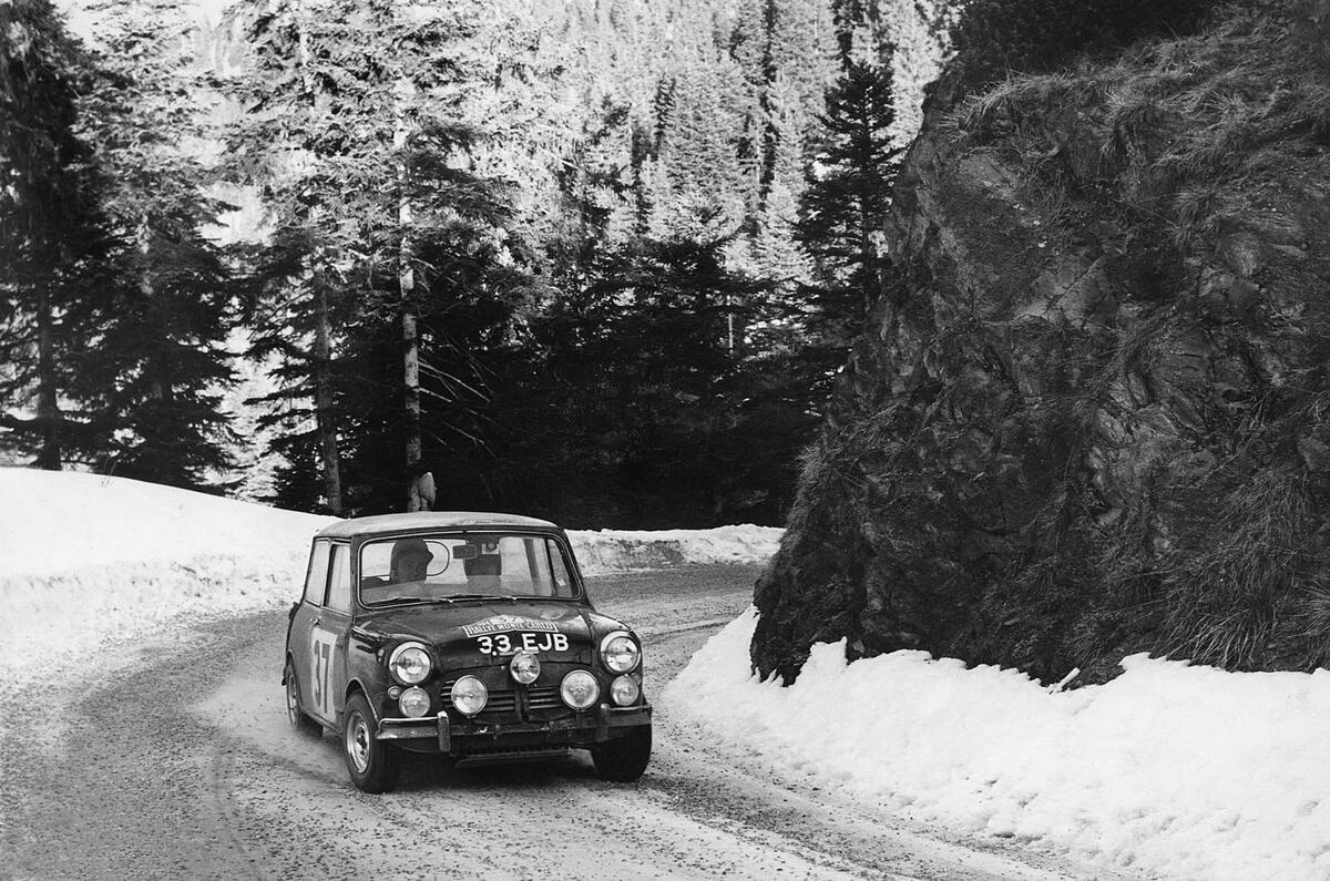 no title Mini Cooper S at the Monte Carlo rally: picture special