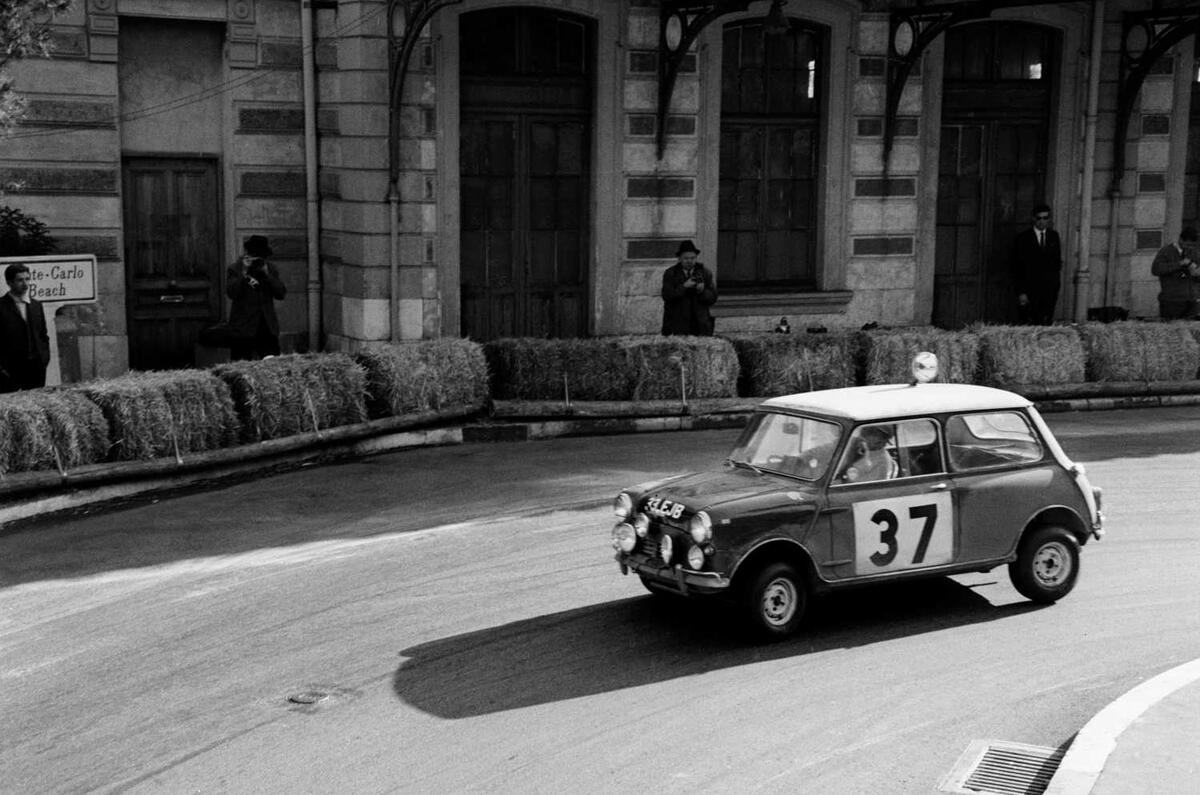 no title Mini Cooper S at the Monte Carlo rally: picture special