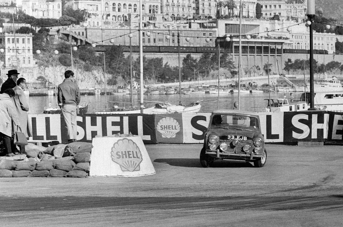 no title Mini Cooper S at the Monte Carlo rally: picture special