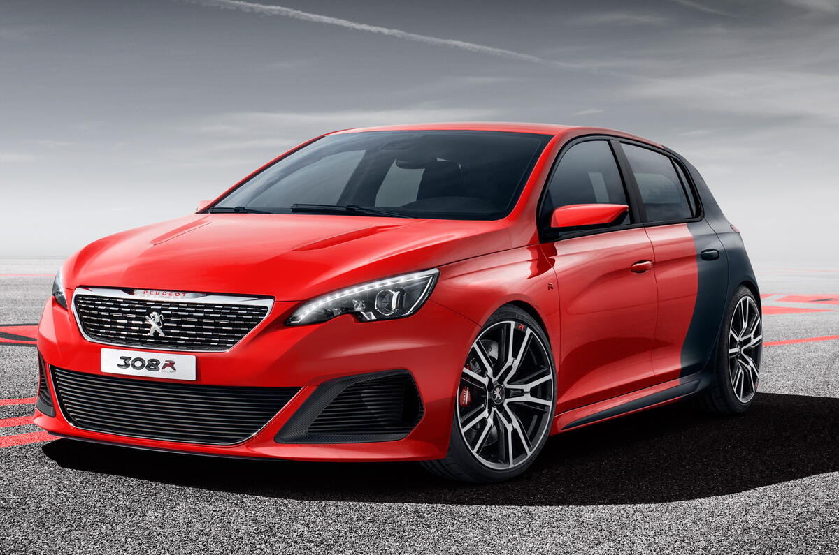 no title Peugeot 308 R concept for Frankfurt debut