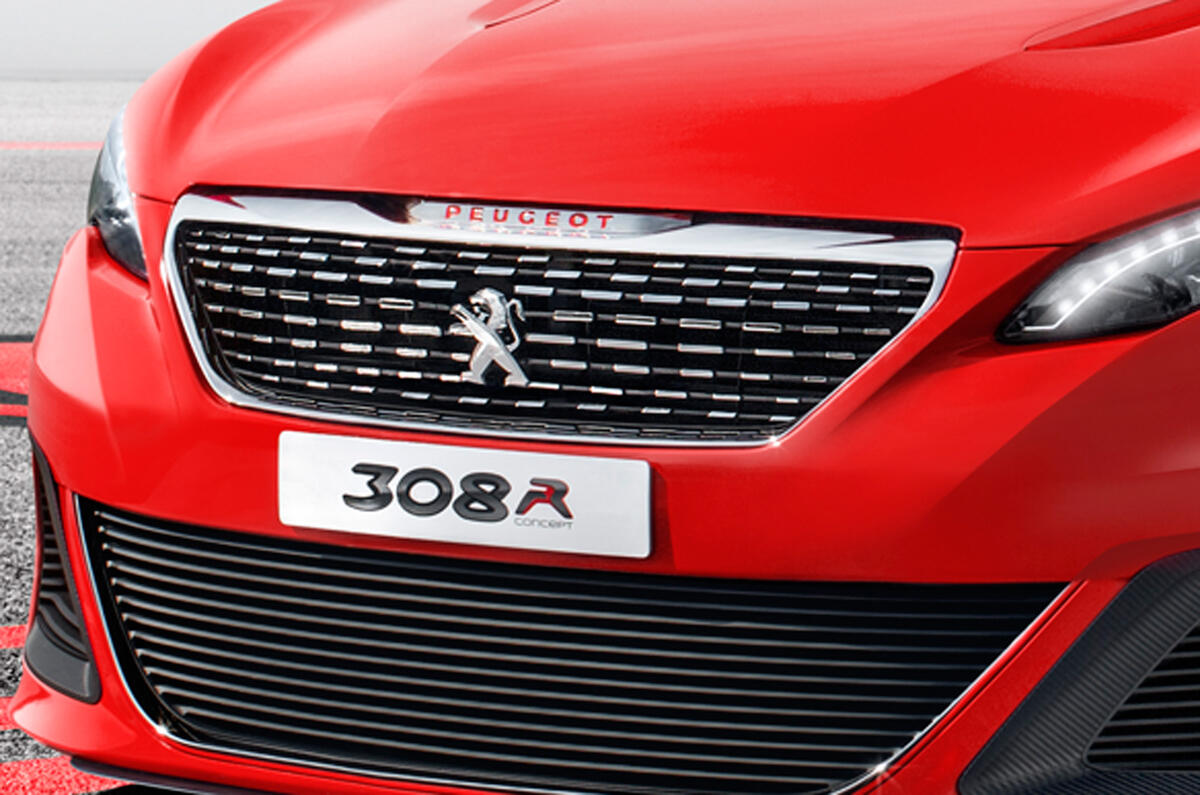 no title Peugeot 308 R concept for Frankfurt debut