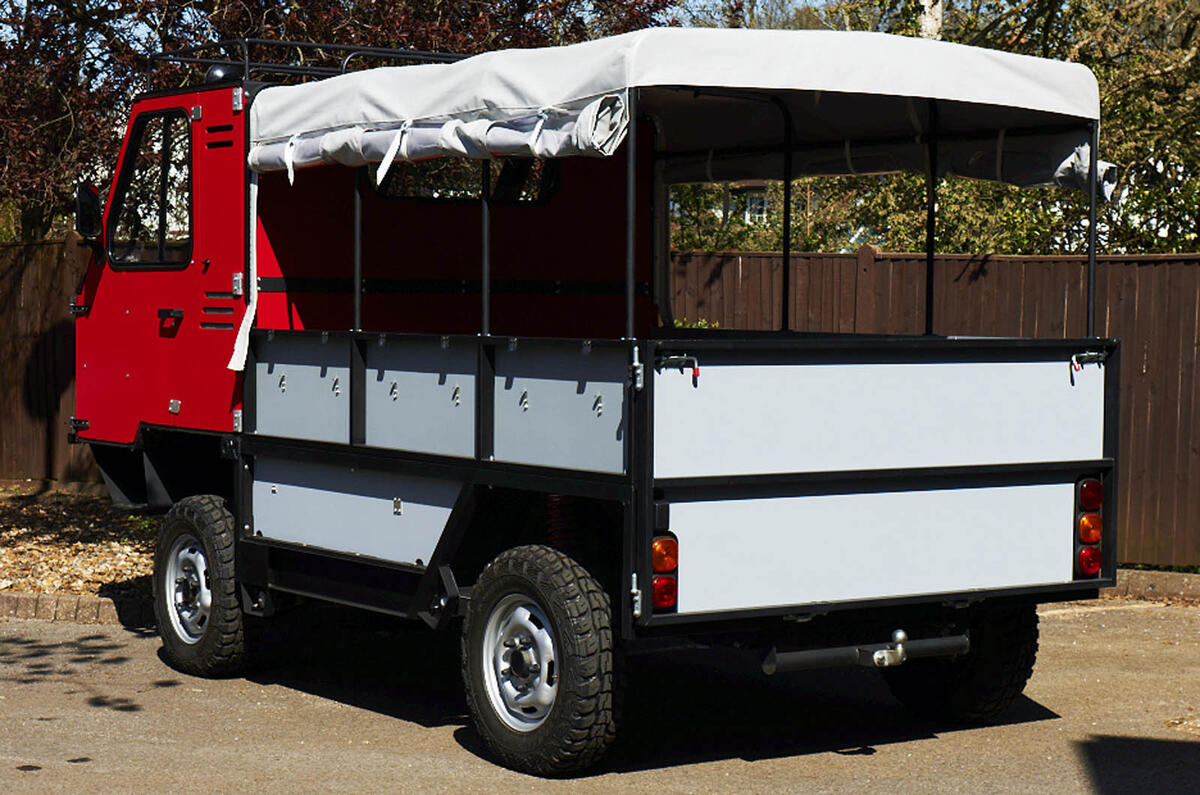 no title British entrepreneur unveils flat-packed, low-cost vehicle