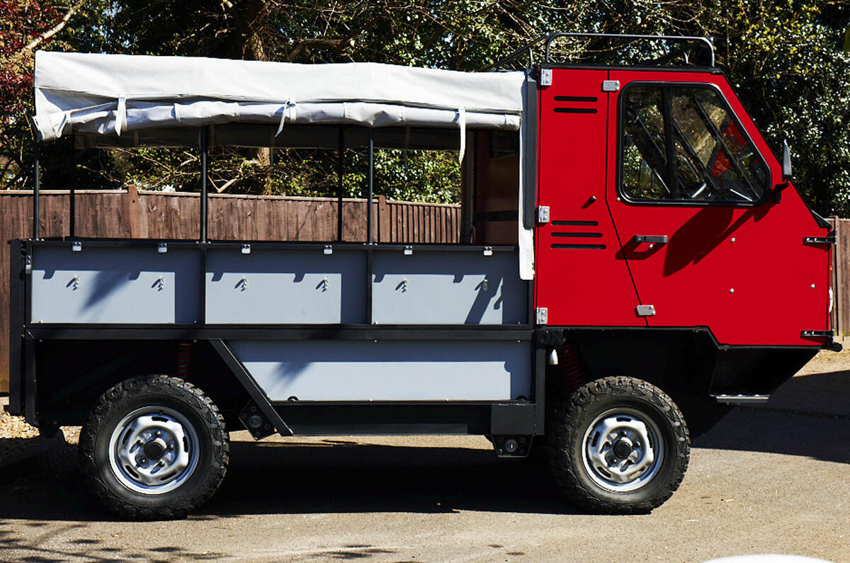 no title British entrepreneur unveils flat-packed, low-cost vehicle