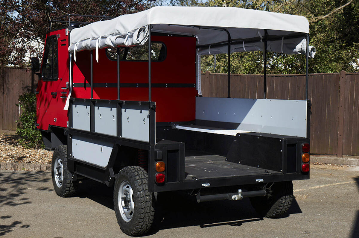 no title British entrepreneur unveils flat-packed, low-cost vehicle