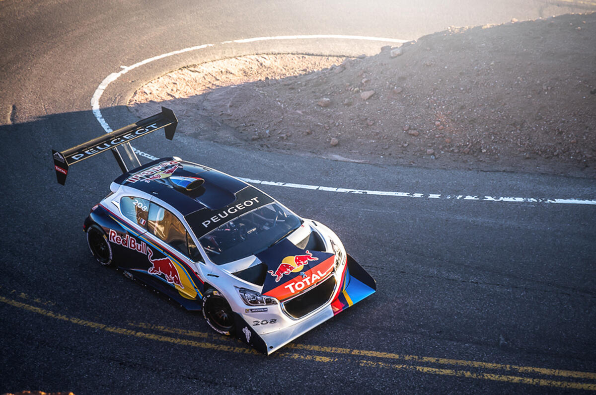 Loeb dominates qualifying at Pikes Peak