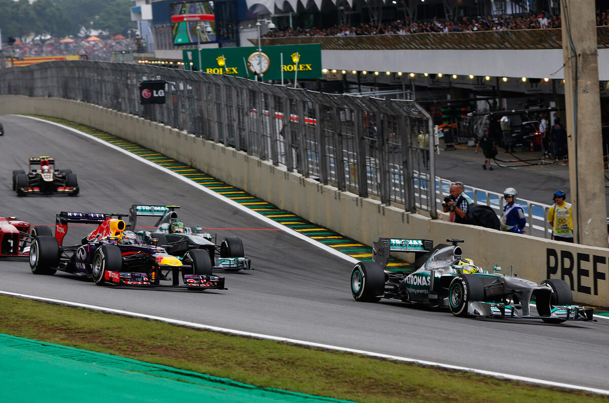 no title Vettel continues winning streak in Brazil