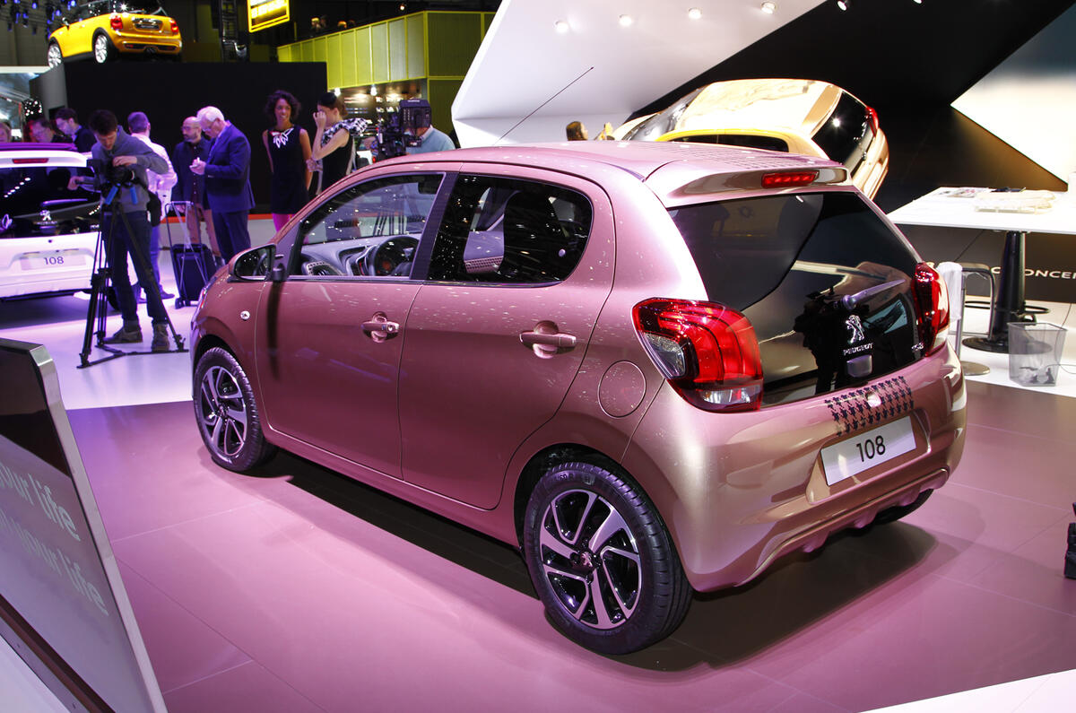 Peugeot 108 revealed at Geneva motor show – updated with video