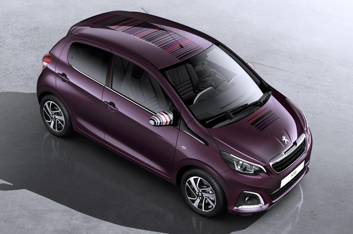 no title Peugeot 108 revealed at Geneva motor show – updated with video