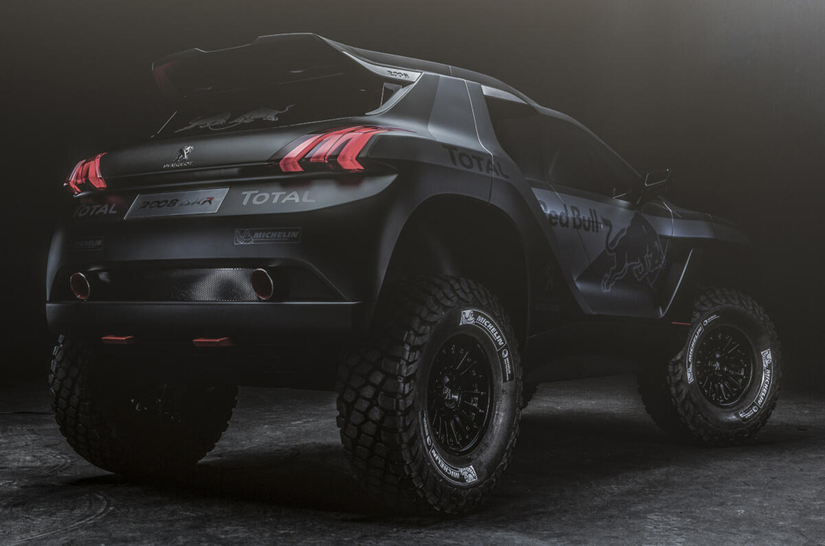 no title Peugeot reveals 2008-based Dakar Rally challenger