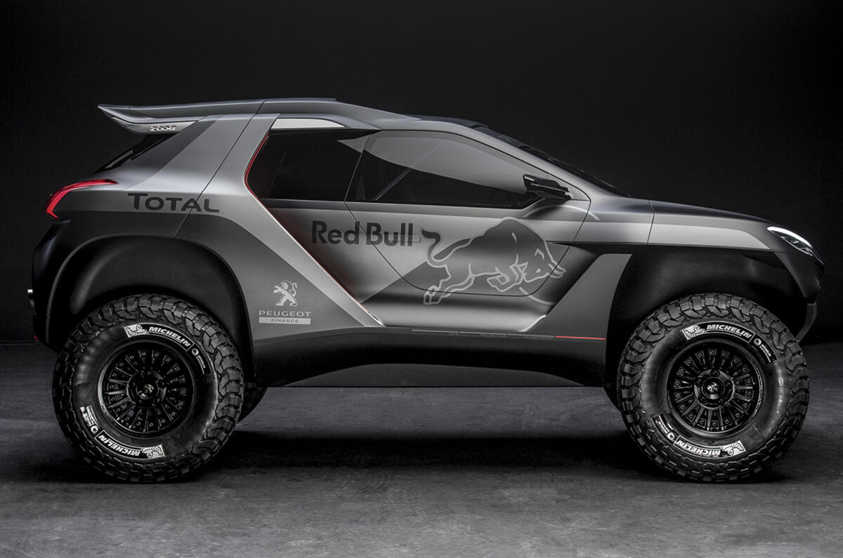 no title Peugeot reveals 2008-based Dakar Rally challenger
