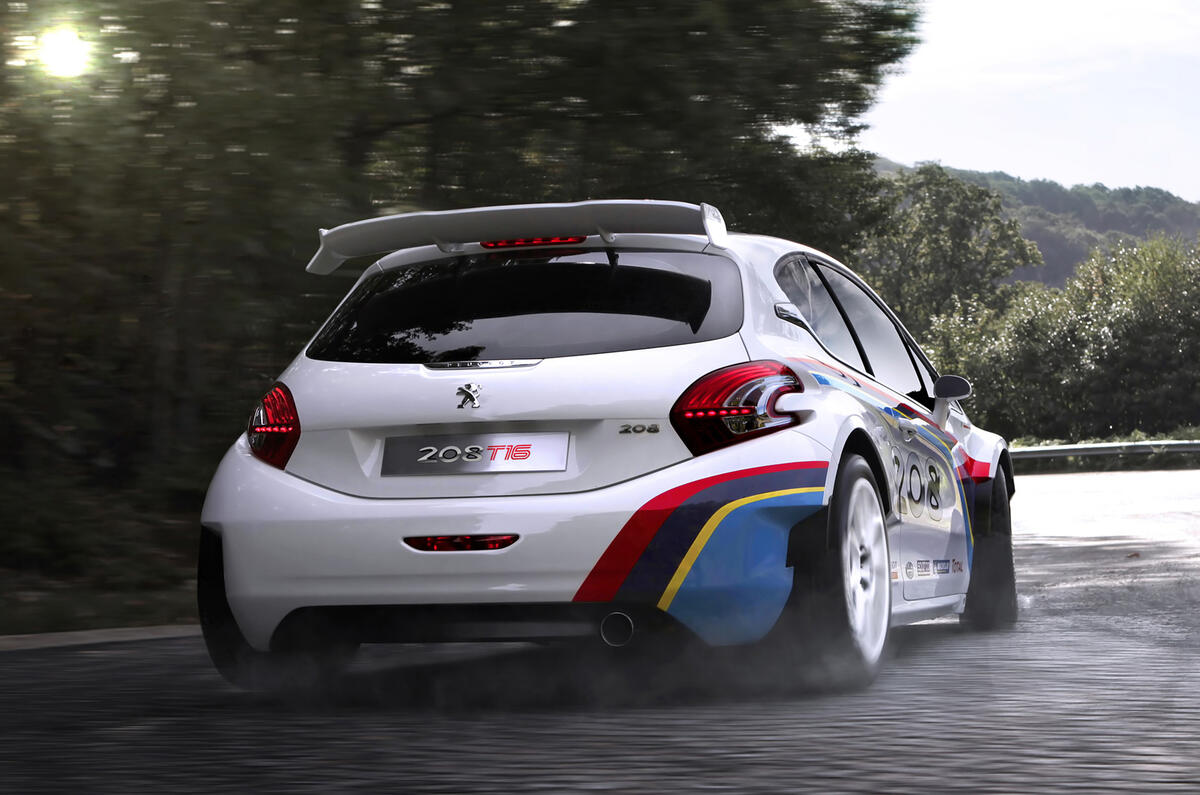 no title Sébastien Loeb to drive Peugeot 208 T16 at Pikes Peak