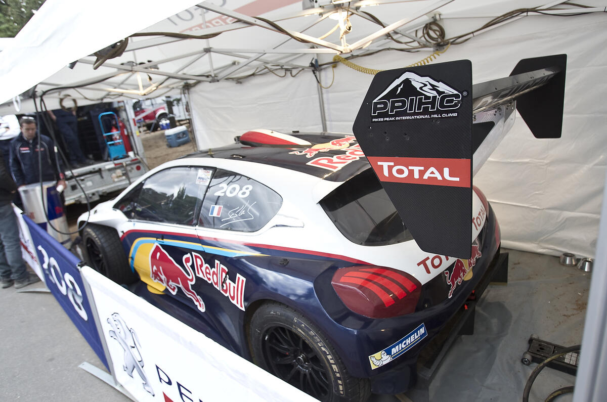 Sebastien Loeb routs all comers at Pikes Peak 2013
