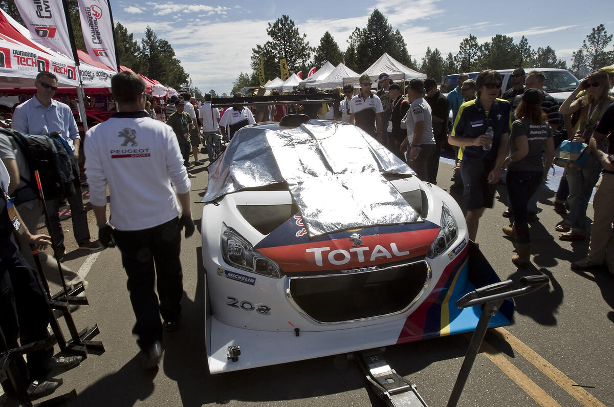 Sebastien Loeb routs all comers at Pikes Peak 2013