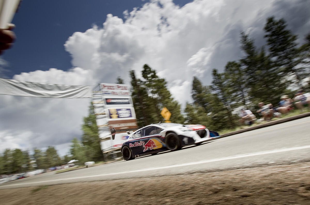 Sebastien Loeb routs all comers at Pikes Peak 2013