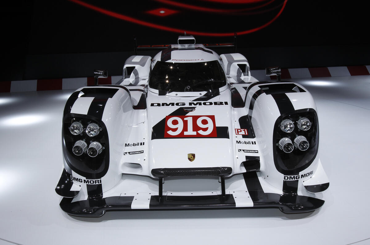 Porsche 919 Hybrid Le Mans racer gets Geneva debut