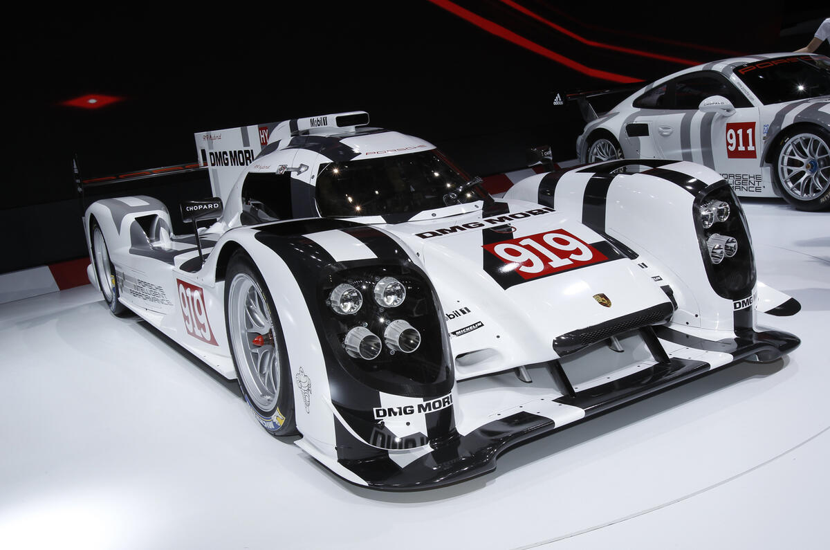 Porsche 919 Hybrid Le Mans racer gets Geneva debut