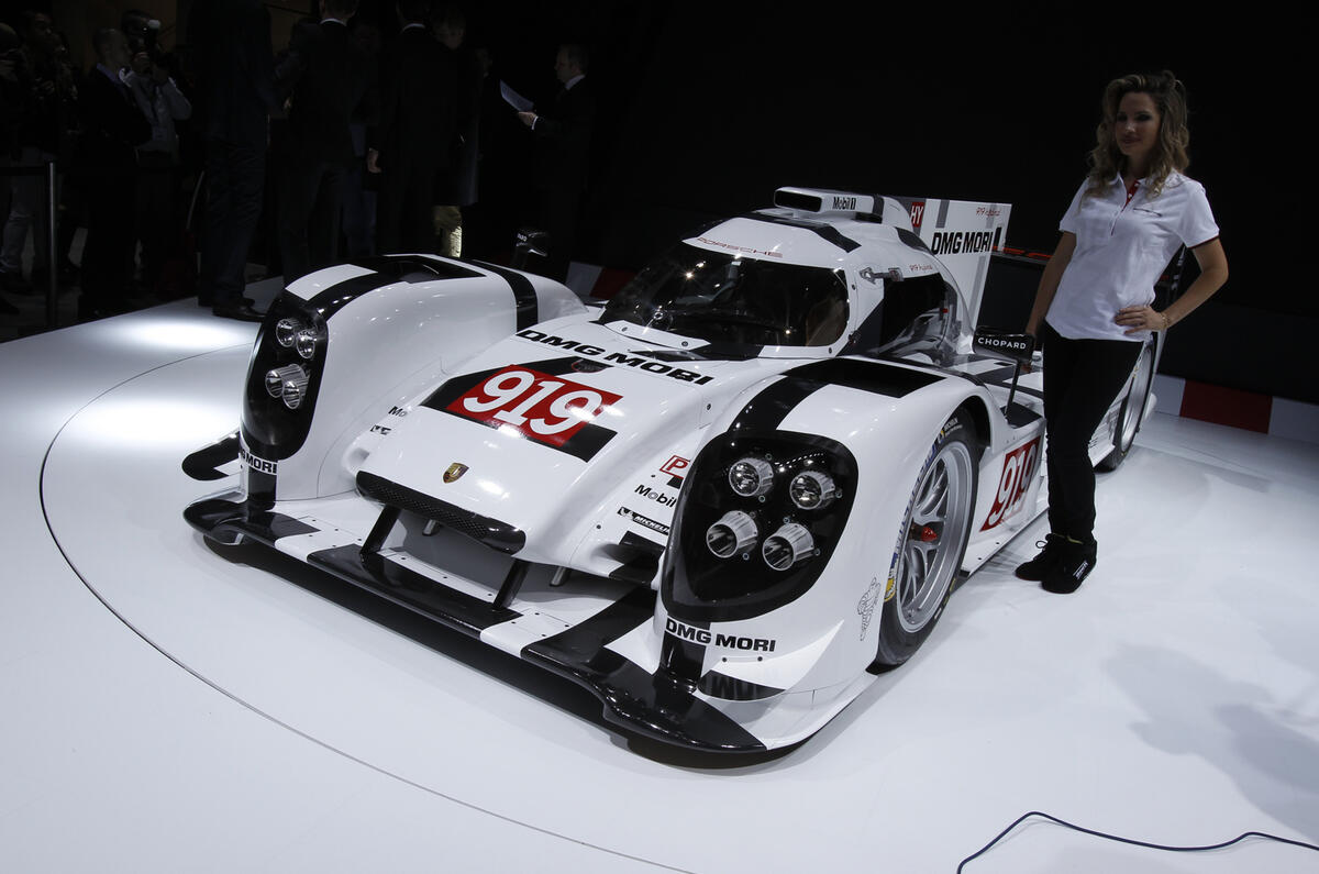 Porsche 919 Hybrid Le Mans racer gets Geneva debut