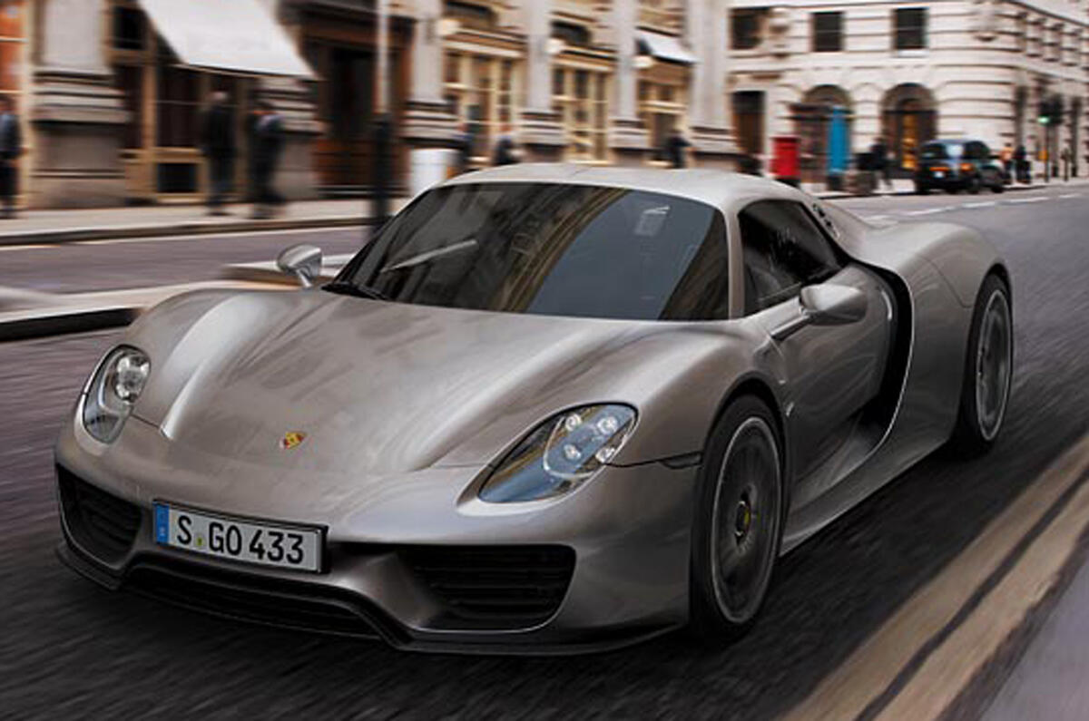 no title Porsche 918 Spyder unveiled at Frankfurt
