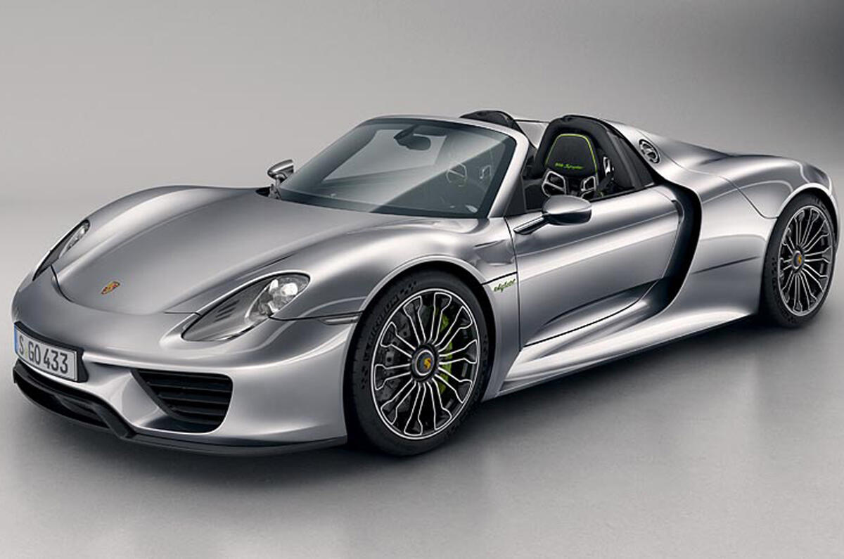 no title Porsche 918 Spyder unveiled at Frankfurt