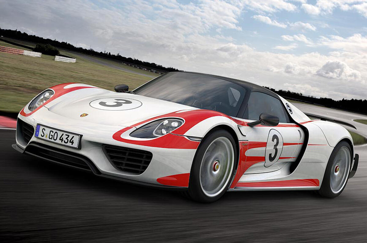 no title Porsche 918 Spyder unveiled at Frankfurt