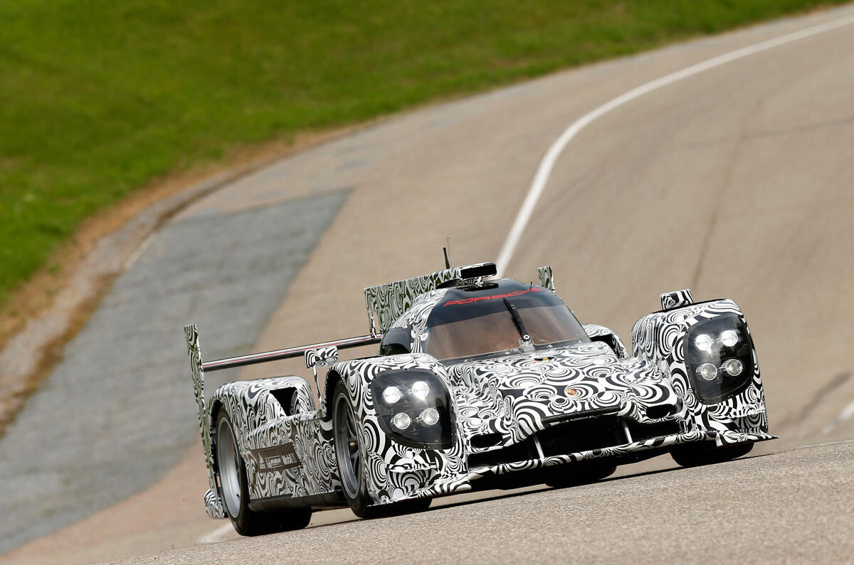 Porsche LMP1 prototype completes first test run