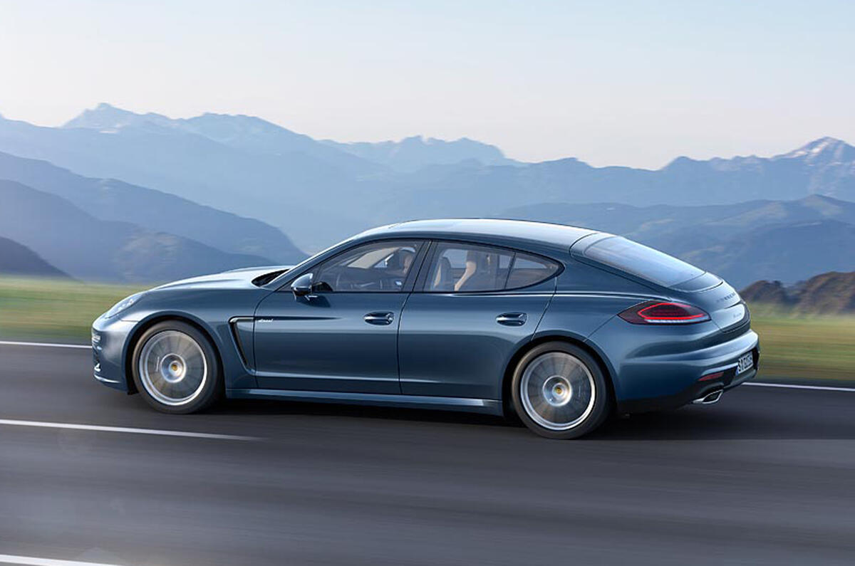 no title Facelifted Porsche Panamera diesel revealed