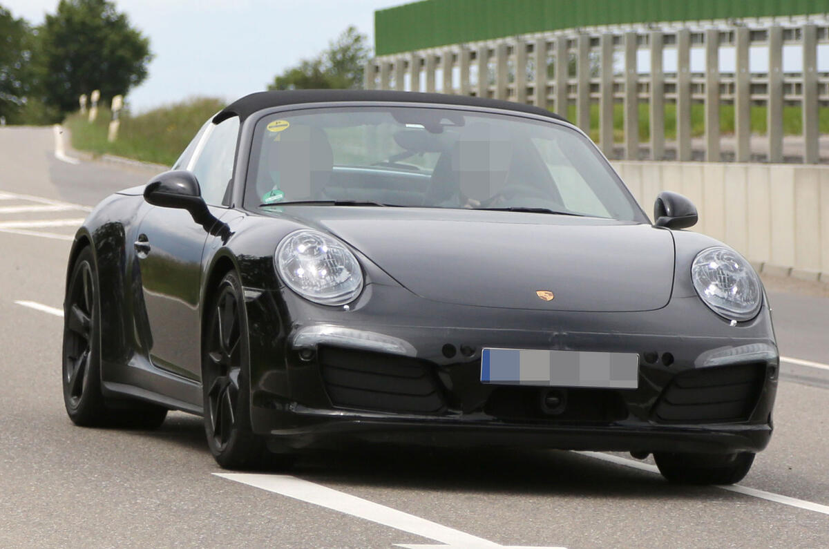 no title Facelifted Porsche 911 Targa in development for 2015 launch