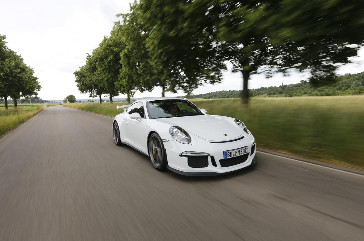 Porsche 911 GT3 front quarter