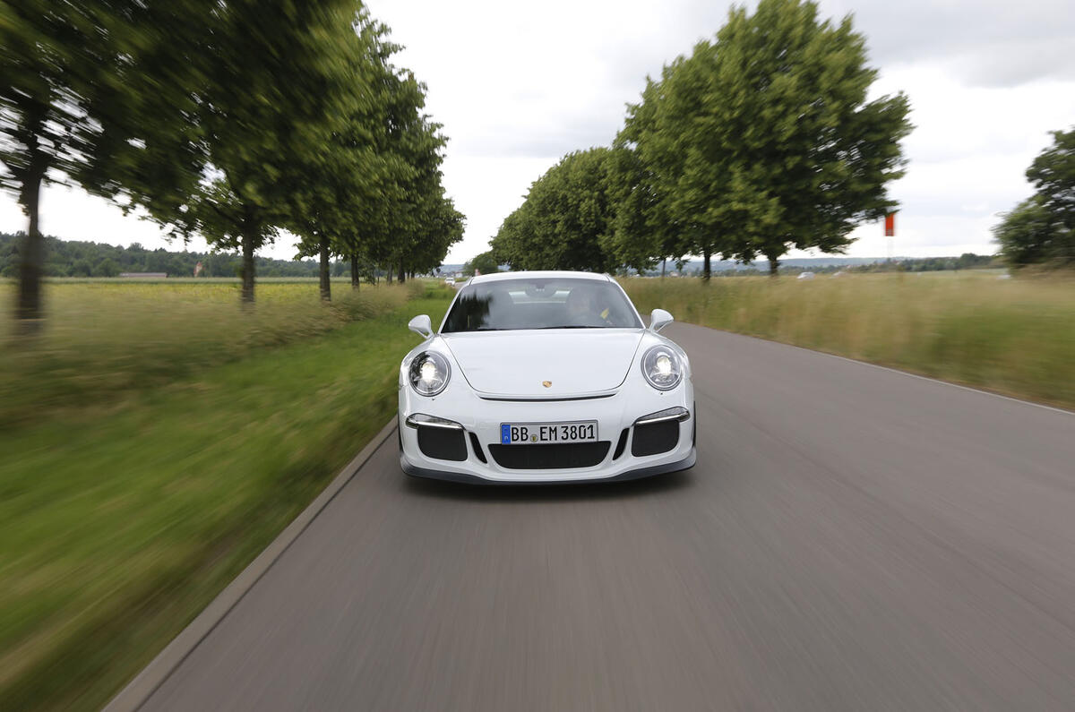 Porsche 911 GT3 front end