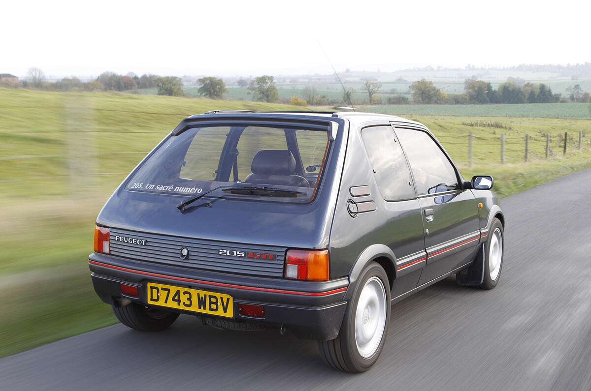 History of the Peugeot 205 GTi - picture special