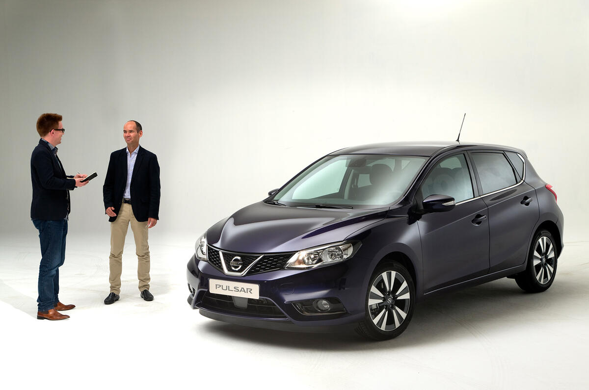 no title A closer look at the new Nissan Pulsar hatchback – exclusive studio shots
