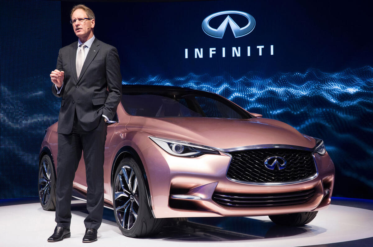 Infiniti boss Johan de Nysschen resigns