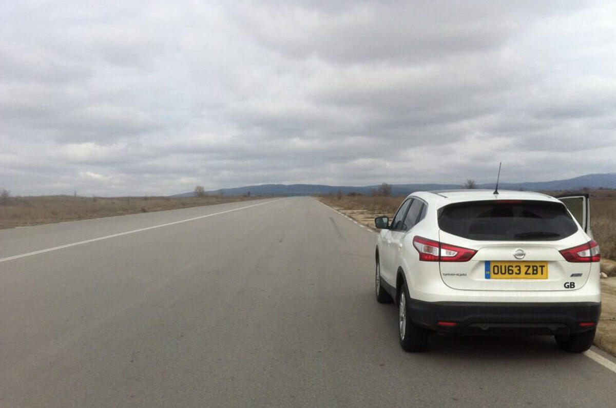 no title Nissan Qashqai from Sunderland to Istanbul, day nine