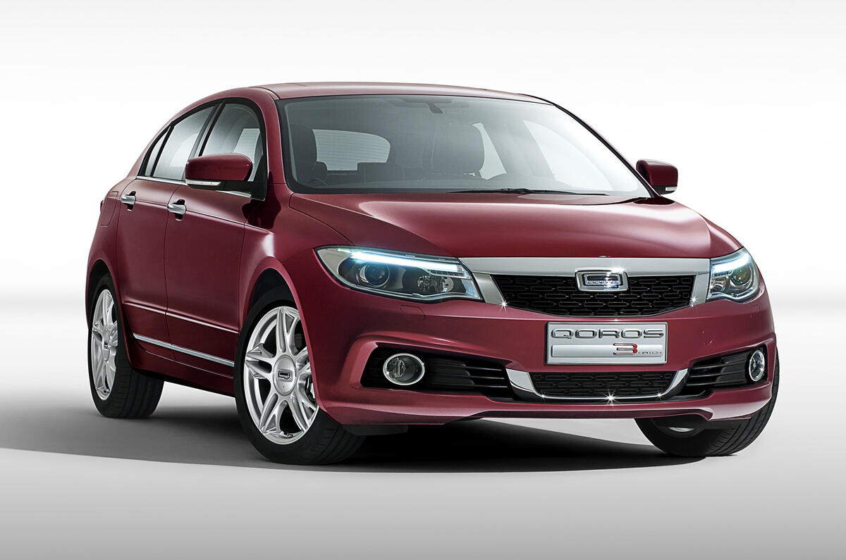 no title Qoros 3 hatchback makes Geneva debut