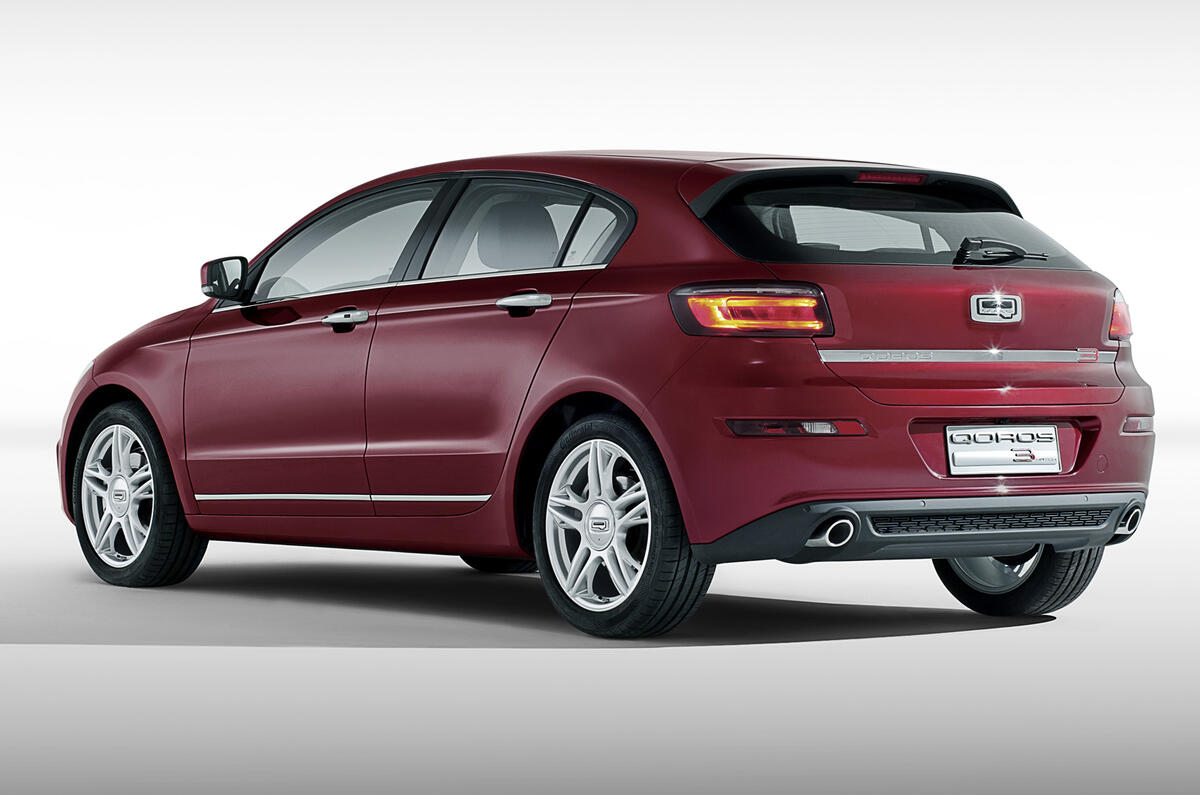 no title Qoros 3 hatchback makes Geneva debut