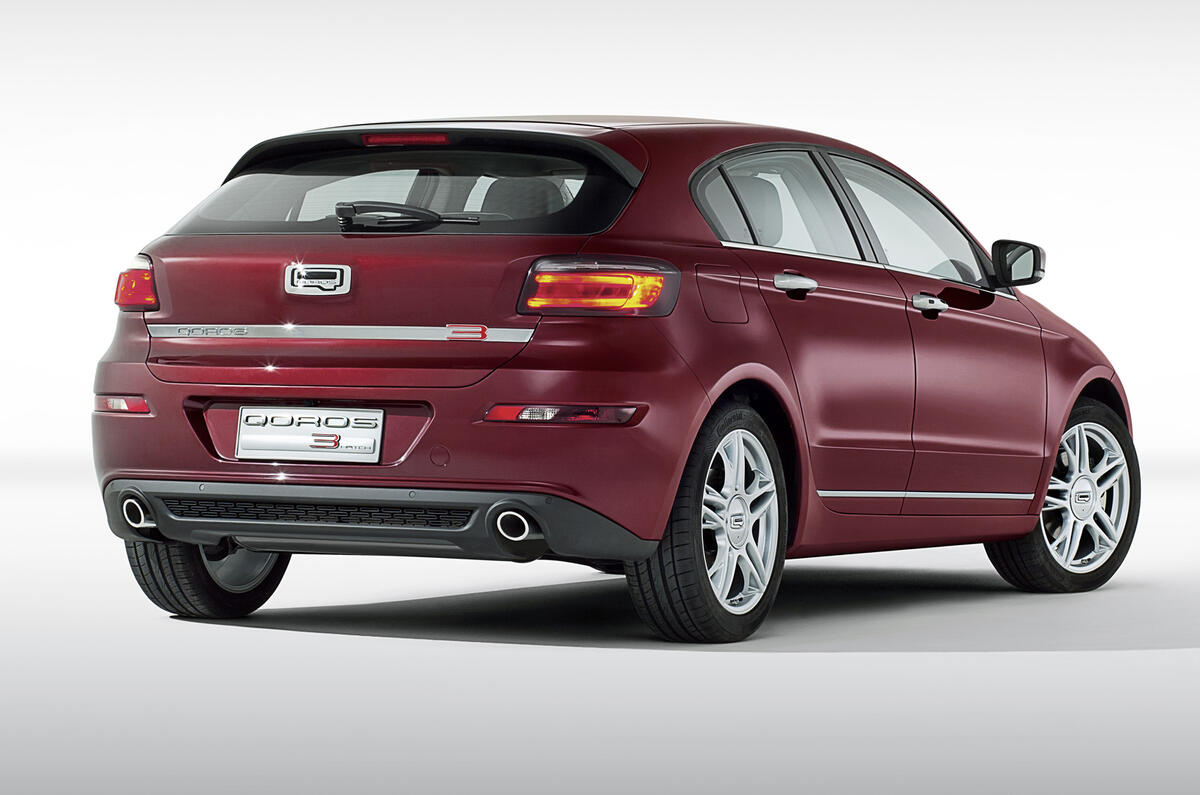 no title Qoros 3 hatchback makes Geneva debut
