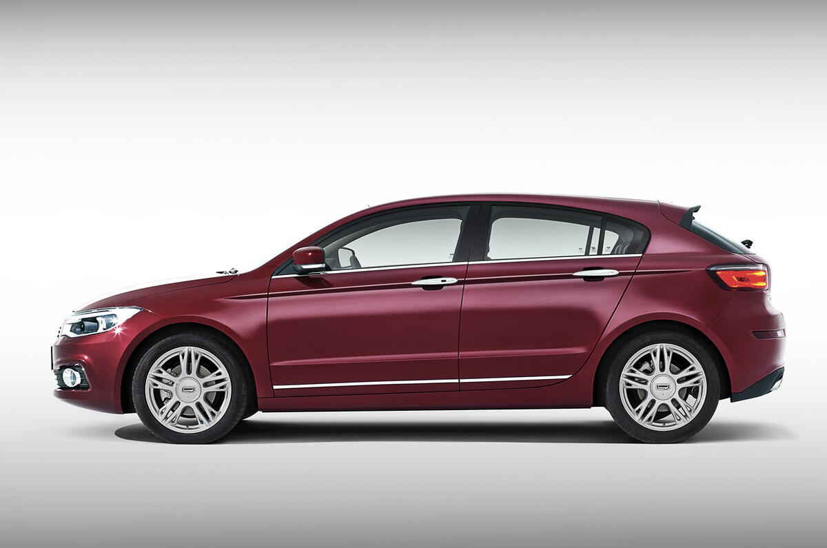 no title Qoros 3 hatchback makes Geneva debut