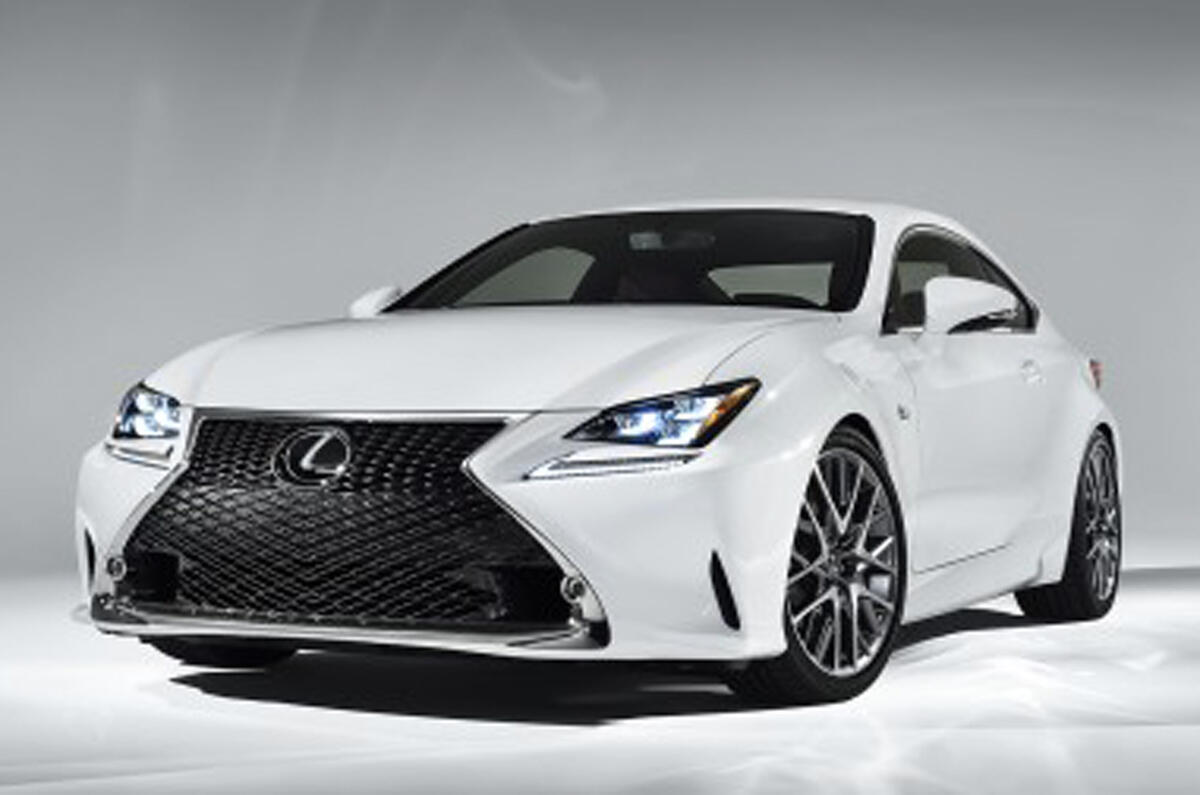 Lexus to show new RC300h F Sport in Geneva