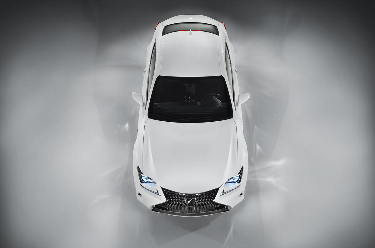no title New Lexus RC300h F Sport revealed revealed ahead of Geneva motor show