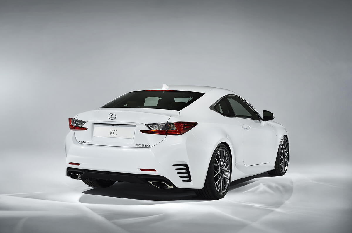 no title New Lexus RC300h F Sport revealed revealed ahead of Geneva motor show
