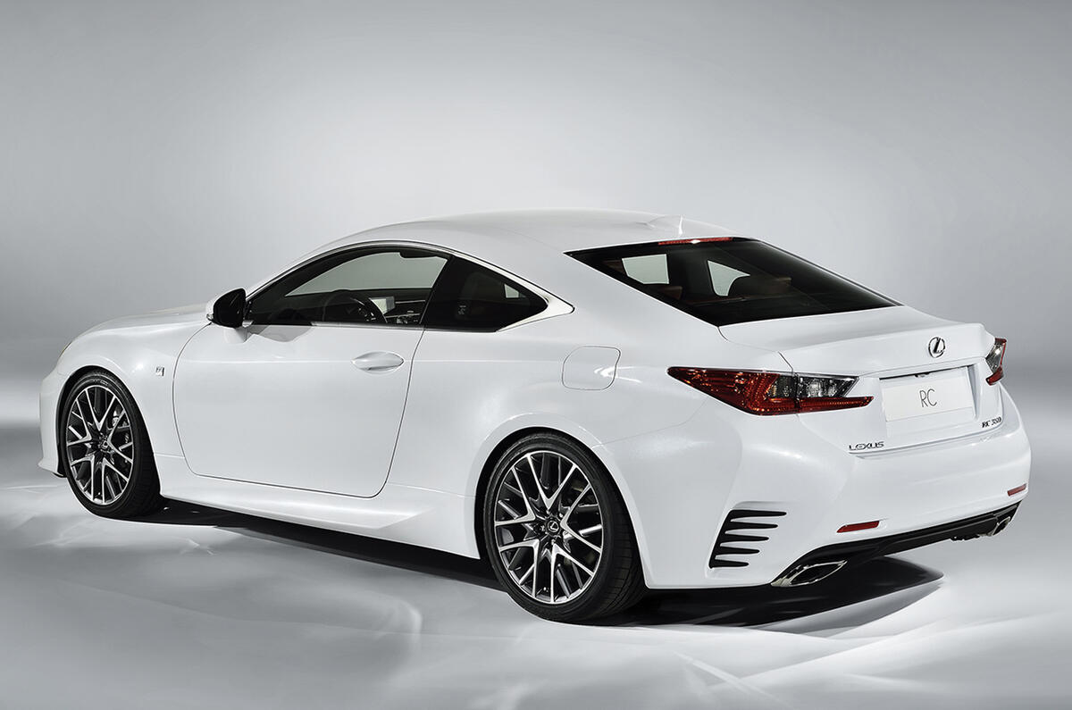 no title New Lexus RC300h F Sport revealed revealed ahead of Geneva motor show