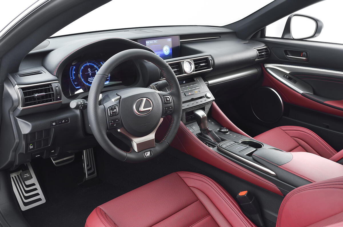 no title New Lexus RC300h F Sport revealed revealed ahead of Geneva motor show