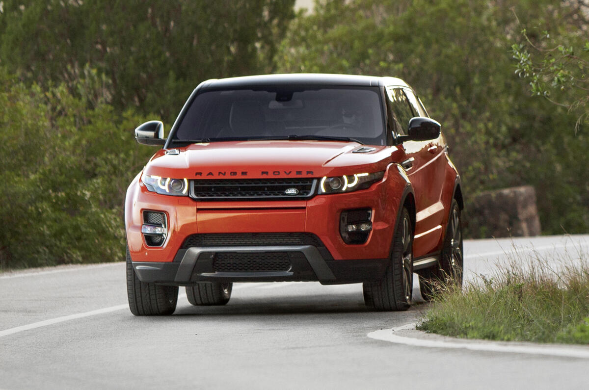 no title Hot new Range Rover Evoque gets 281bhp