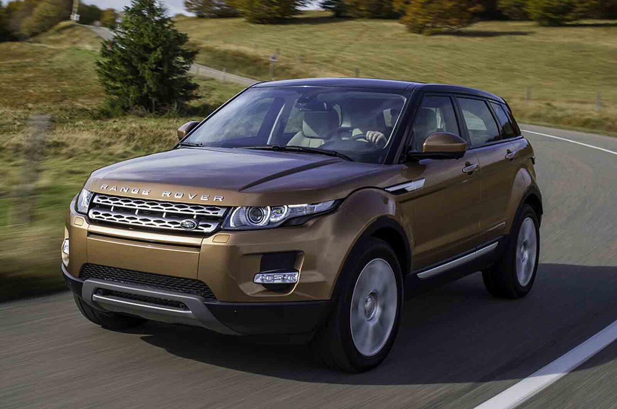 Range Rover Evoque production set for India