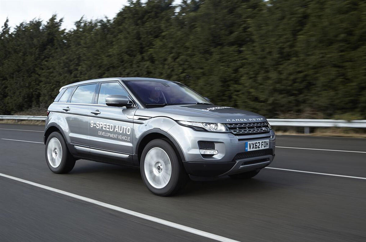 Range Rover Evoque Nine Speed Automatic First Drive Review
