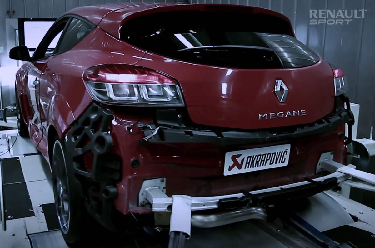 no title Renault's Nürburgring record Mégane previewed in new video