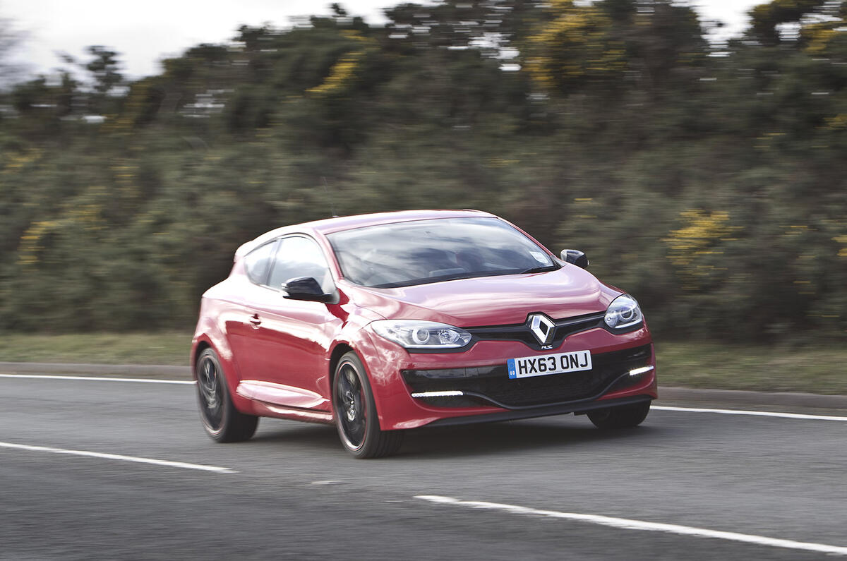 Renault Megane RS front quarter