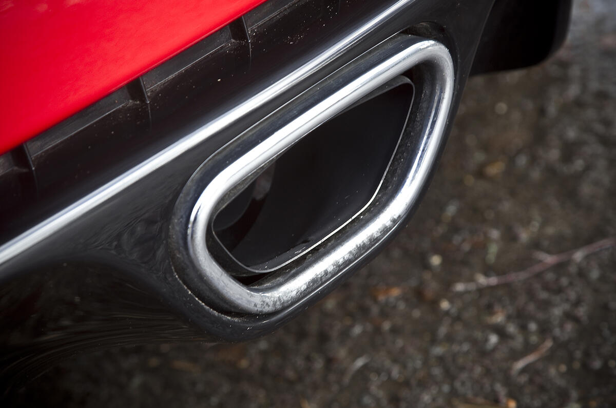 Renault Megane RS single exhaust