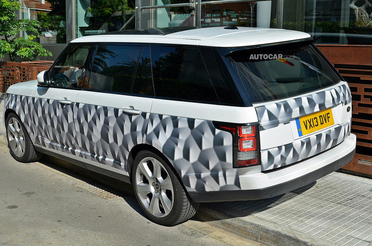 Range Rover long-wheelbase spotted