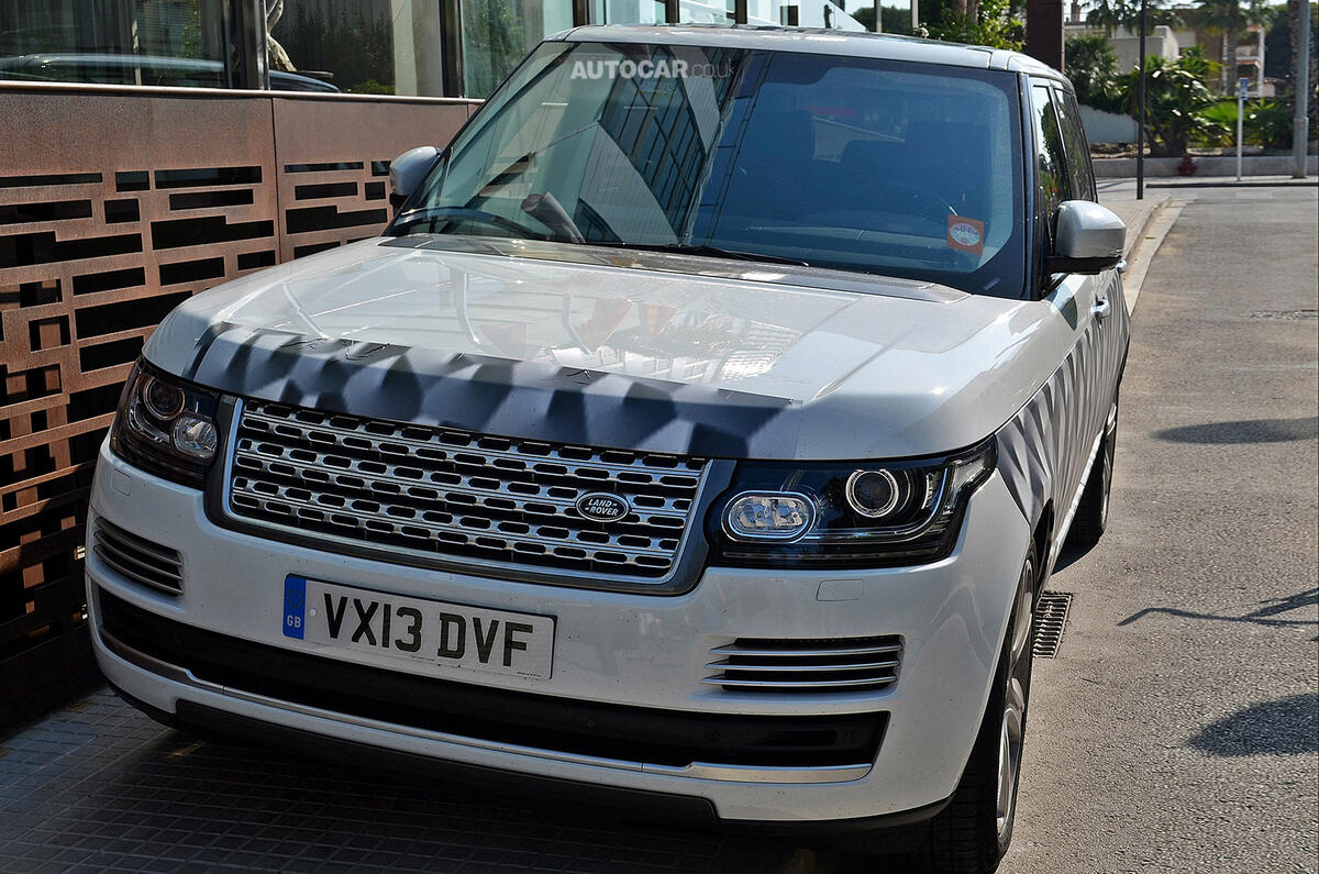 Range Rover long-wheelbase spotted